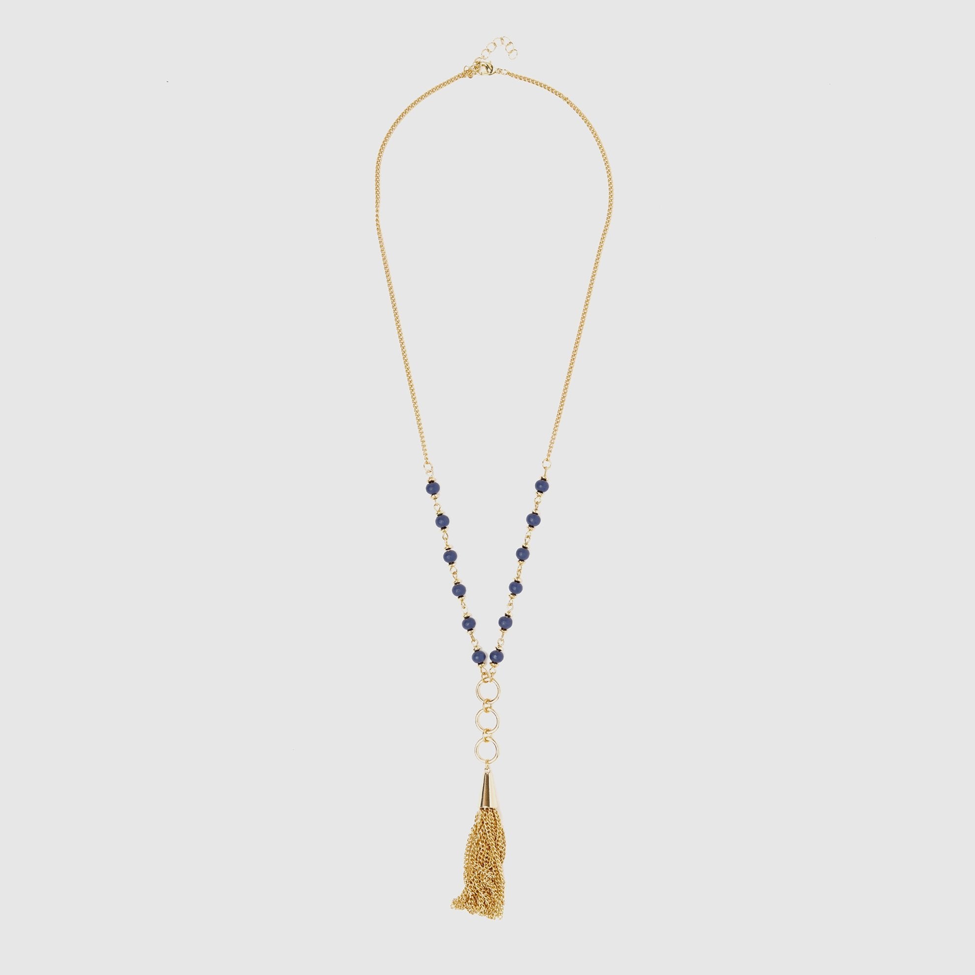 Tassel Chain Necklace Complete Look