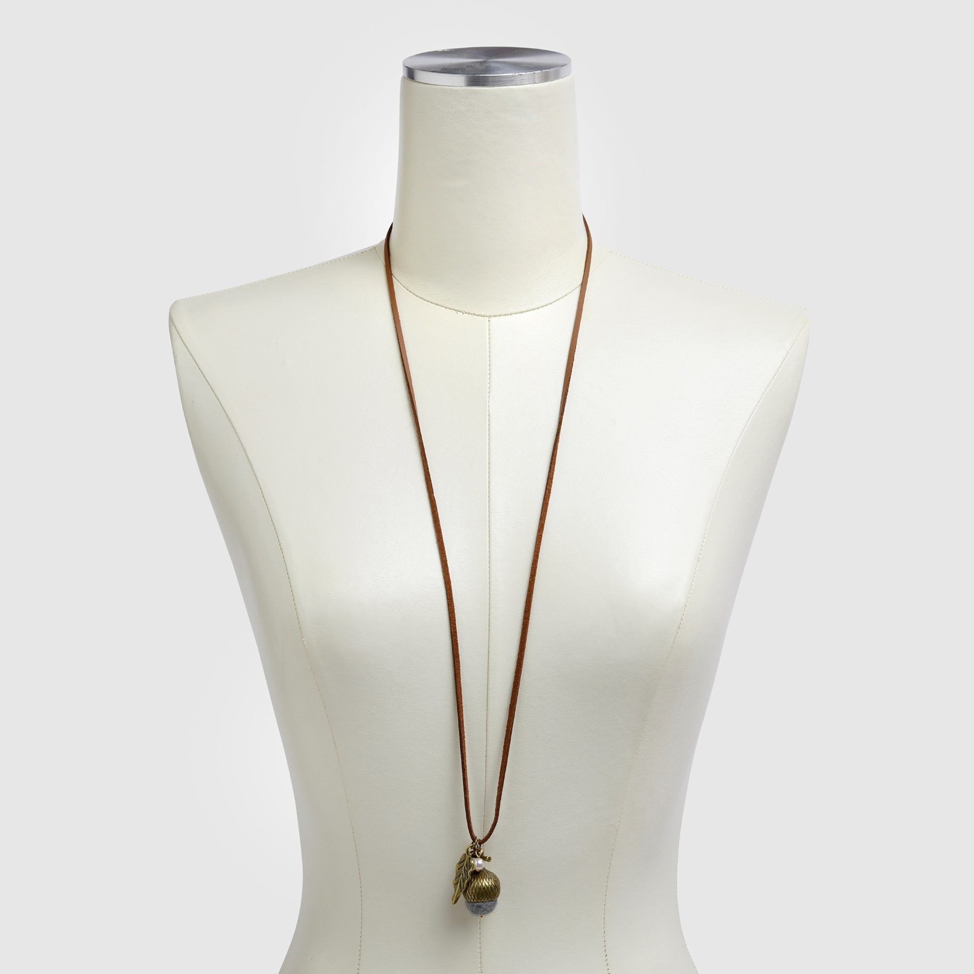 Necklace on Dress Form