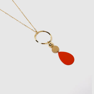 Red Drop Necklace 